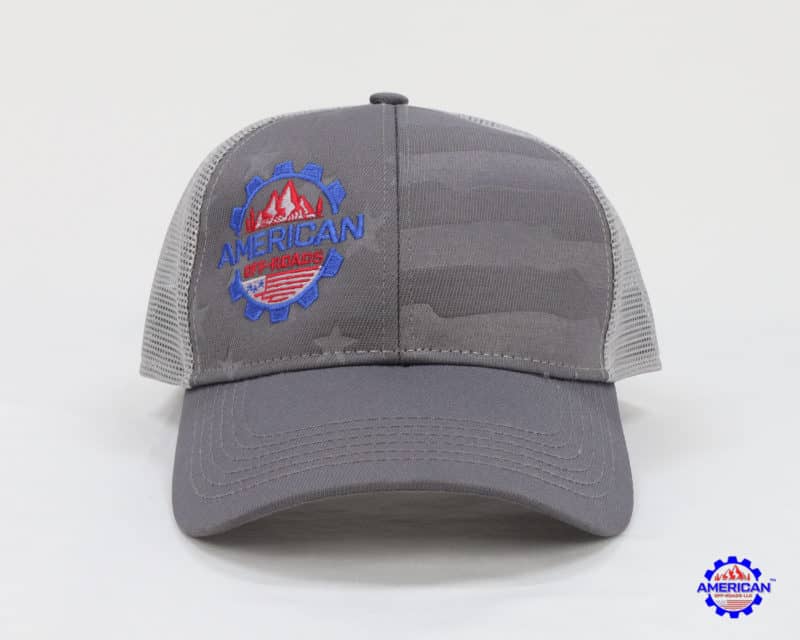 American Off-roads Trucker Hat With Flag